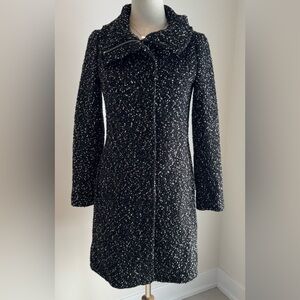 Club Monaco Black and White Speckled Jacket